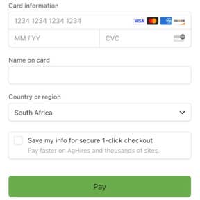 Complete the payment and post your job.
