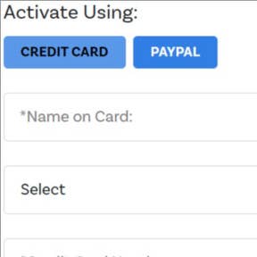 Add your billing information.