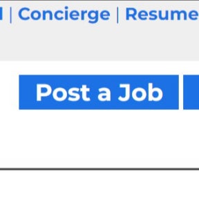 Click on "Post a Job."