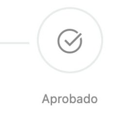 Espera la aprobación.
