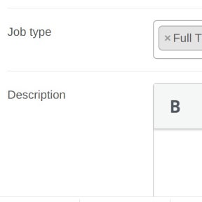 Create your job ad.