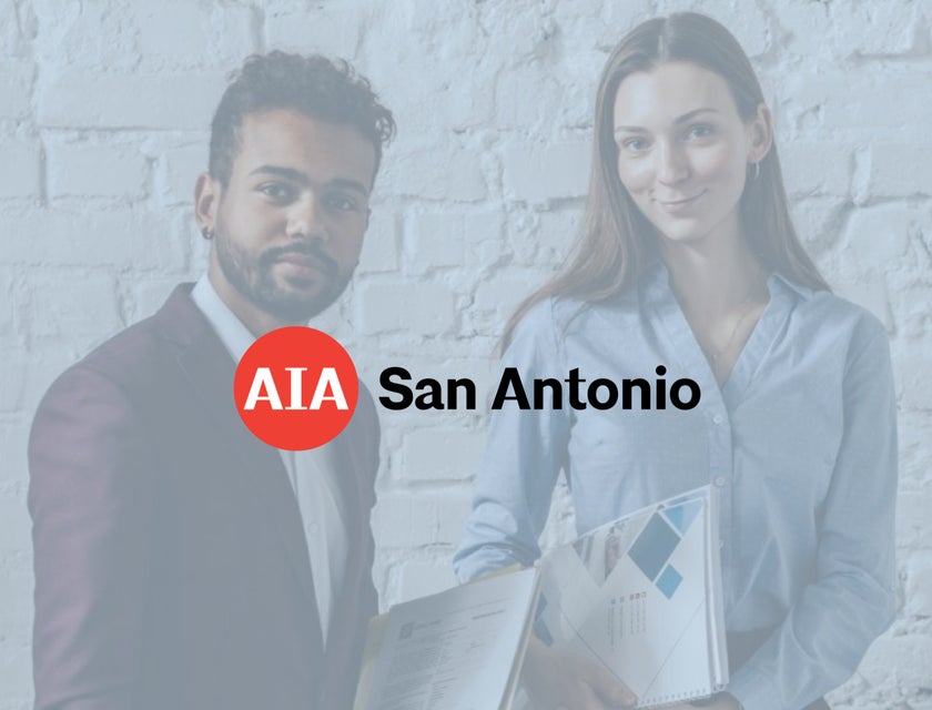 AIA San Antonio logo.