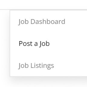 Click on "Post a Job."