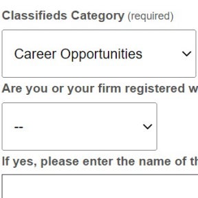 Create your job posting.