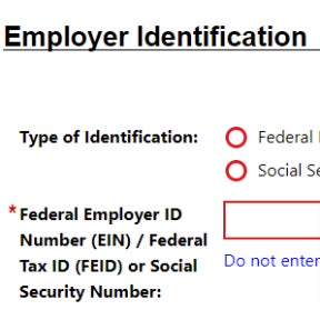Register as an employer.
