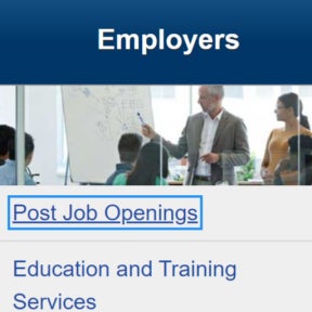 Create your job post.