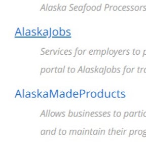 Go to the AlaskaJobs page.