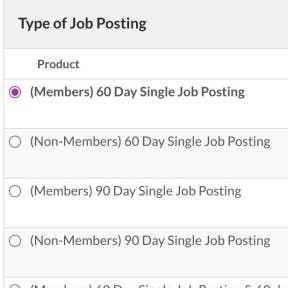 Create your job post.