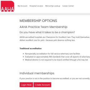 Click on "My Account" on the home page.
