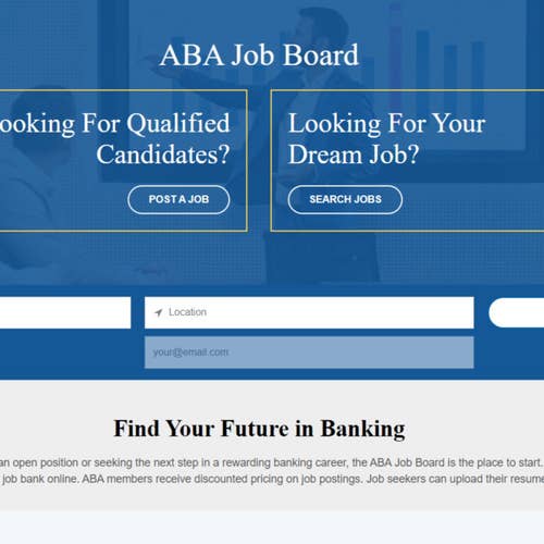 How to Post a Job on American Bankers Association: