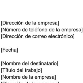 Añade información de la empresa.
