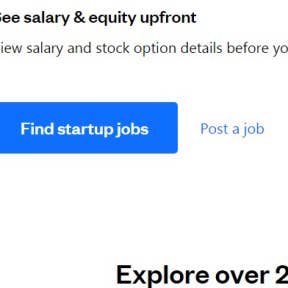 Click on "Post a job."