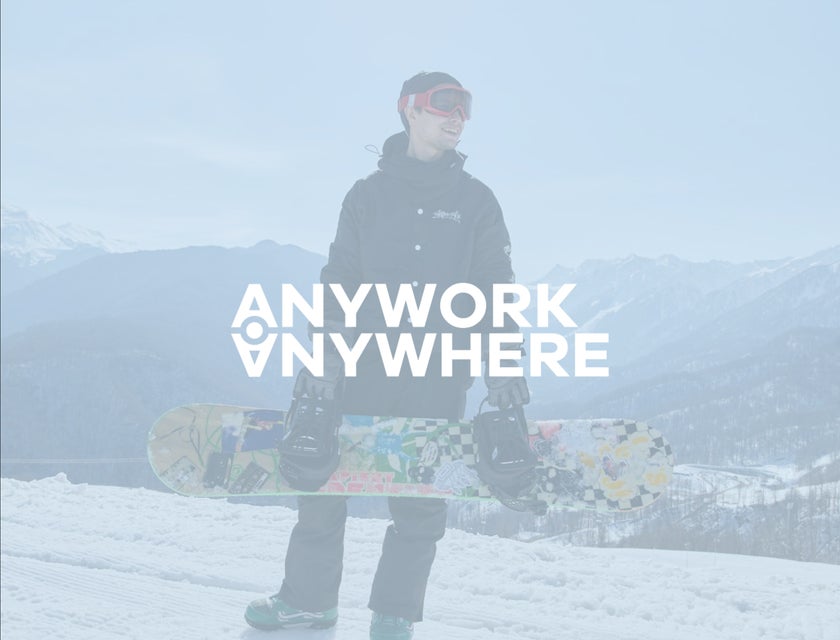 Anywork Anywhere logo.