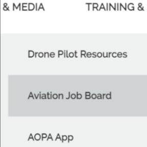 Navigate to the AOPA home page.