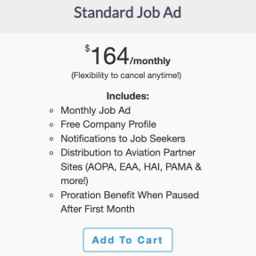 Select a job posting plan.