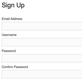 Register your account.