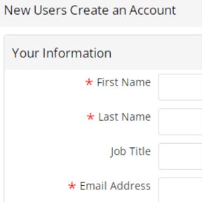Register as an employer.
