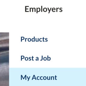 Navigate to the ASHRAE Jobs home page.