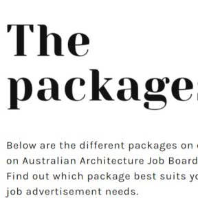 Choose your preferred package.