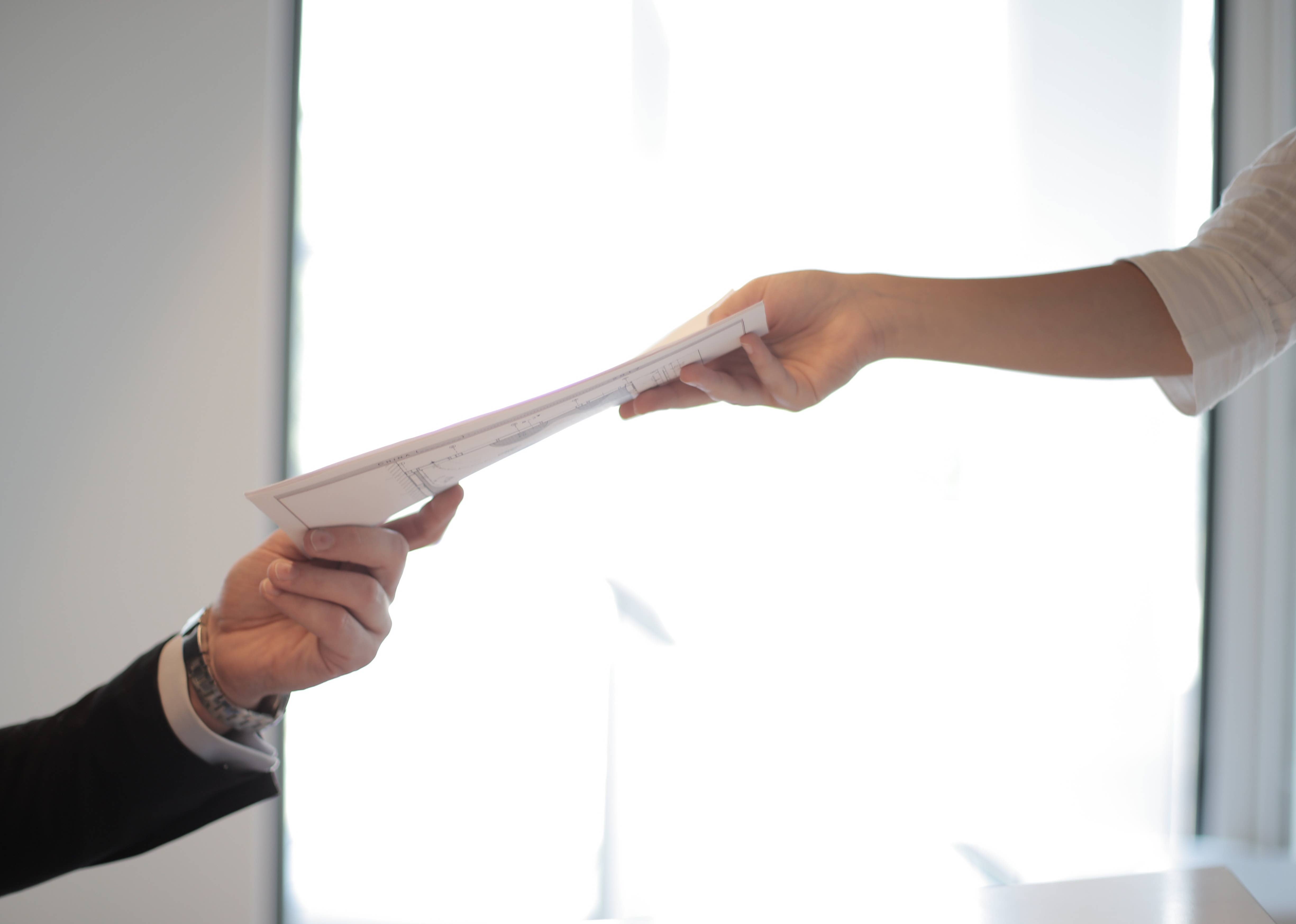 Aviso de advertencia para empleados