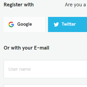 Create an account.