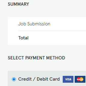 Review and finalize your order.