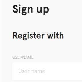 Create an account.