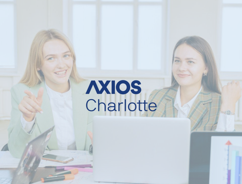 Axios Charlotte logo.