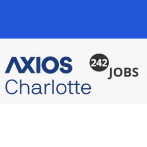 Go to the Axios Charlotte job board page.