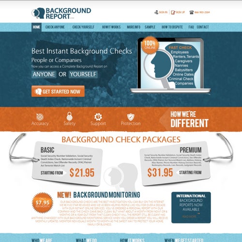 How to Perform a Check on BackgroundReport.com: