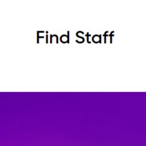 Click on "Find Staff."