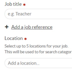 Create your job post.