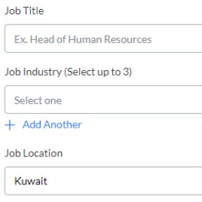 Create your listing.
