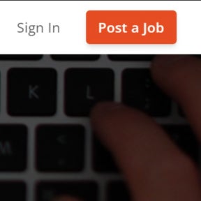 Click on "Post a Job."