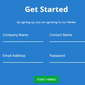 Create an account.