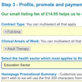 Complete the payment and post your job ad.