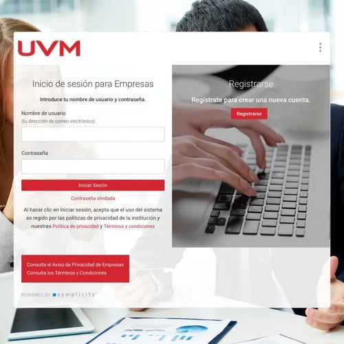 Cómo crear una cuenta en Bolsa de Trabajo UVM: