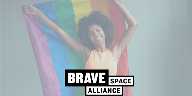Brave Space Alliance logo.
