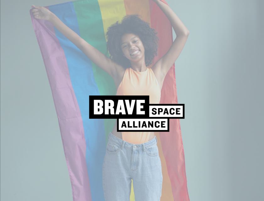 Brave Space Alliance logo.