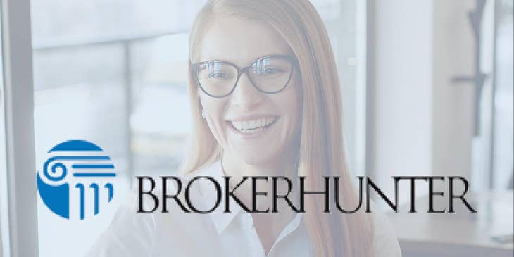 BrokerHunter logo.