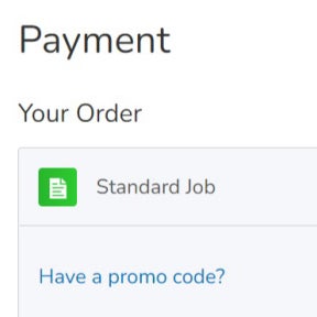 Make the payment.