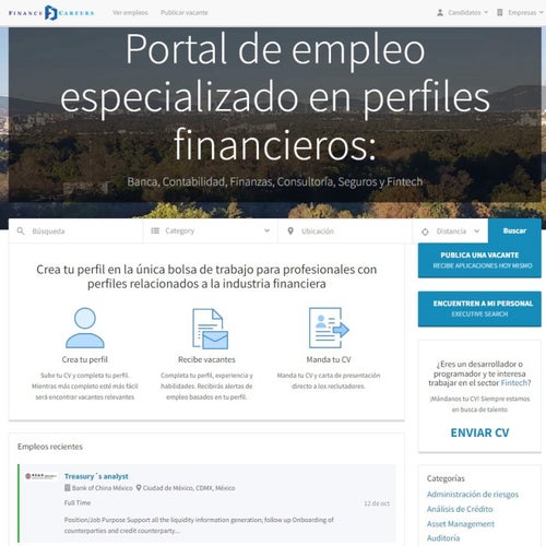 Cómo publicar una vacante en Finance Careers: