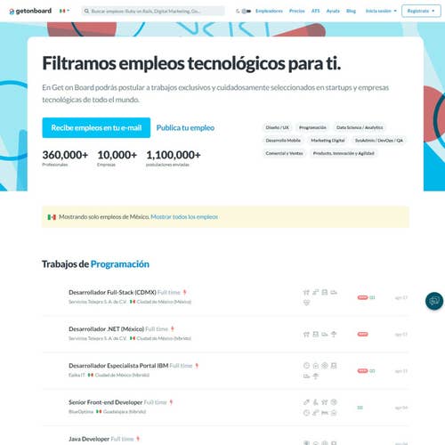 Cómo publicar una vacante en Get on Board: