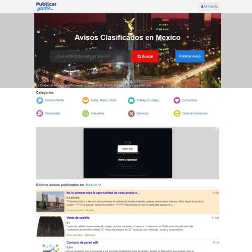 Cómo publicar una vacante en Publicar Gratis: