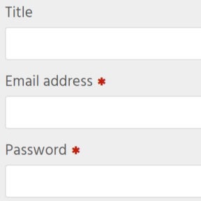 Create an account.