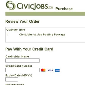 Enter your payment details.