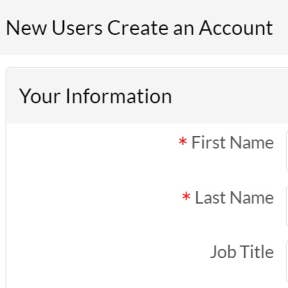 Create an account.