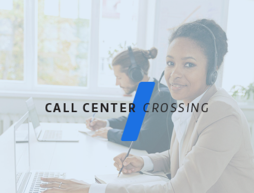 CallCenterCrossing logo.