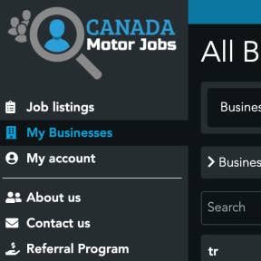 Click on "Job listings."
