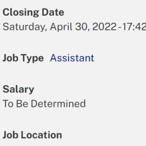 Post your job ad.